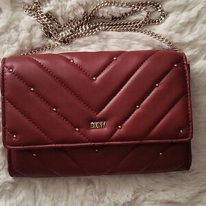 NEW DKNY RED PURSE